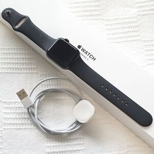 Apple Watch Series-5 40mm GPS Black. Like new!